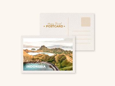 Postcard biznetgio design dribbbleweeklywarmup horizontal postcard travel typography weekly warm up weeklywarmup