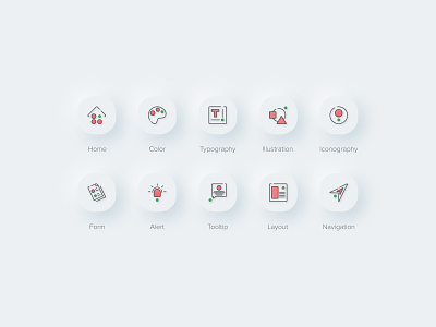 Icons alert biznetgio color design form home icon icon set icon sets icon style iconography illustration layout navigation neumorphism rounded corners skeuomorphic tooltip typography ui