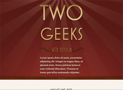 Two Geeks Web Design design web “two geeks”