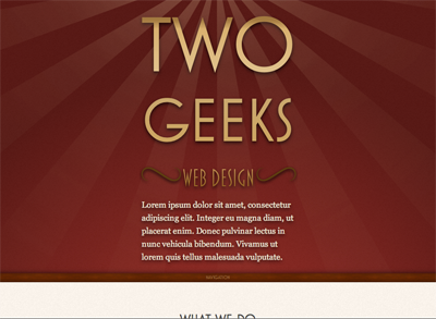 Two Geeks Web Design