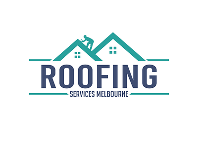Logo Design For Roofing Services Melbourne By Provis Technologies On Dribbble