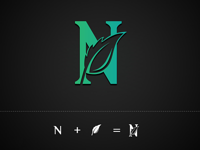 N + Leaf Logo Design brand identity branding branding design design illustration logo logo design logodaily logodesign logodesigner logodesignersclub logodesigns logos logotype modern vector