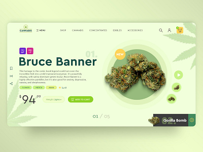 Online Cannabis Dispensary | Hero Section