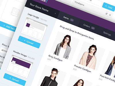 Store Dashboard clean dashboard ecommerce flat interface store ui user interface