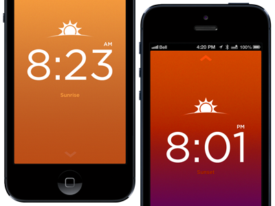 Sunrise/Sunset app