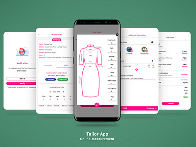 Tailor App (Online Measurement Process)