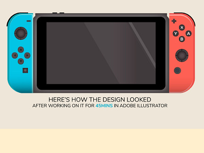 Nintendo Switch Illustration branding design illustration illustrator web