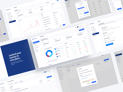 Fintech Saas dashboard