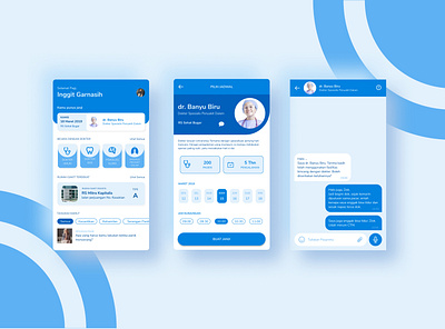 Aplikasi Konsultasi Dokter app ui ux