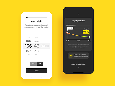 Personal training App | Concept