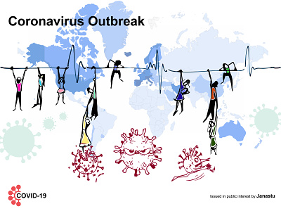 Coronavirus Outbreak illustration