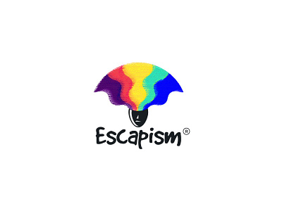 Escapism Logo art branding illustration logo logo design