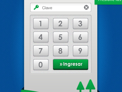 Coop Crea Login Virtual Bank keyboard login ui users virtual web app