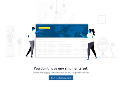 Empty State shipment page