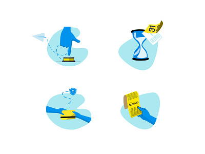 Product icons illustration