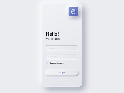 Sign In mobile screen by Dali on Dribbble