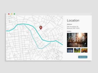 Daily UI Day 029: Map