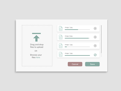 Daily UI Day 031: File Upload