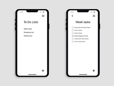 Daily UI Day 042: ToDo List