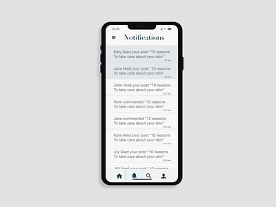 Daily UI Day 049: Notifications daily daily 100 challenge daily ui dailyui day 49 day049 design mobile mobile app mobile design mobile ui mobile ui design notifications design ui ux