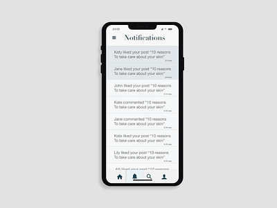 Daily UI Day 049: Notifications