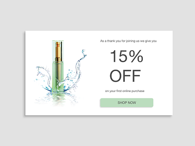 Daily UI Day 061: Redeem Coupon