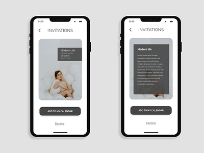 Daily UI Day 078: Pending Invitation daily 100 challenge daily ui dailyui day 078 day 78 design mobile mobile app mobile design mobile ui pending invitation ui ux