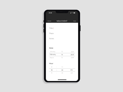 Daily UI Day 080: Date Picker daily daily 100 challenge daily ui dailyui date picker day 080 day 80 design mobile app mobile design mobile ui ui ux