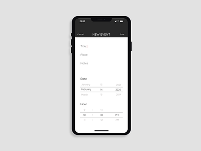 Daily UI Day 080: Date Picker