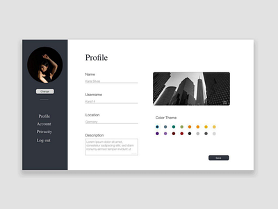 Daily UI Day 006: User Profile