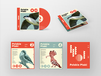 Polish Birds illustrations - brand concept