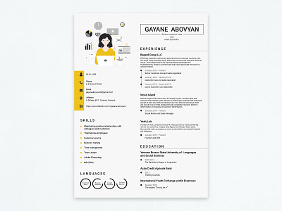 CV/ Resume design