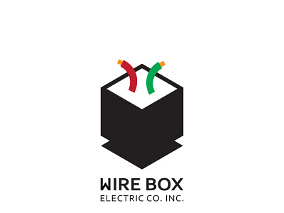 wire box logo animation app flat gif icon illustration logo motion typography ui