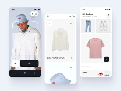Virtual Wardrobe - Mobile app