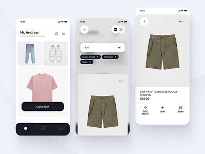 Virtual Wardrobe - Mobile app