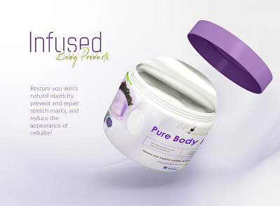 Infused Package design beauty branding cosmetics design package design packaging