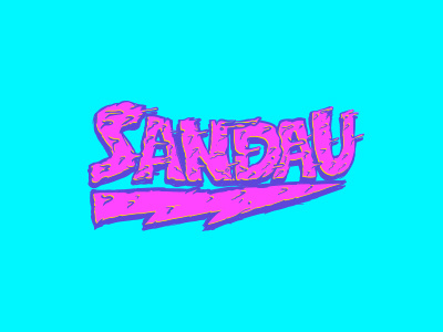 sandau brazil hardcuore lettering logo logotype sandau tereza
