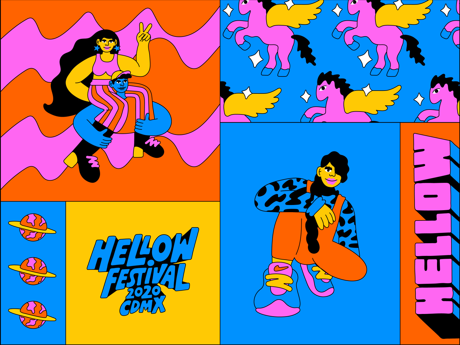 Hellow Festival 2020 by Lebassis on Dribbble