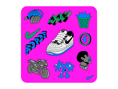 nike air force clipart