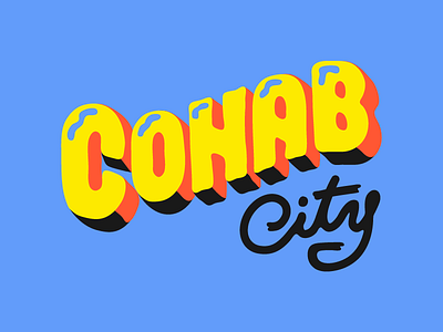 cohab city brasil city cohab letterad lettering pagode type typography