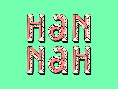 hannah! girls girlshbo hannah letterad lettering type typography