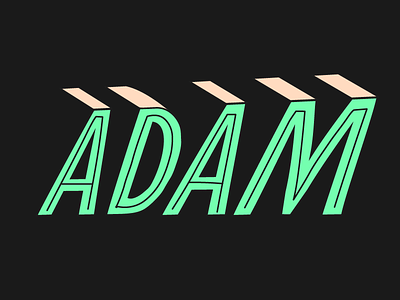 adam <3 adam girls girlshbo letterad lettering type typography