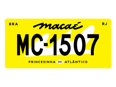 macaé brazil letterad lettering plaque type typography