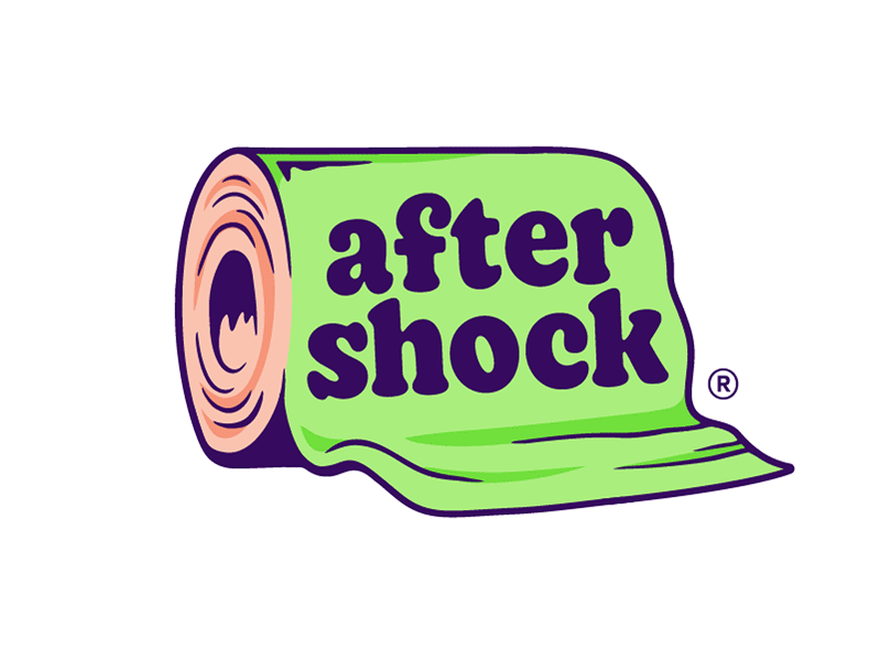 AfterShock after aftershock bathroom design event lettering logo logotype shock type typography