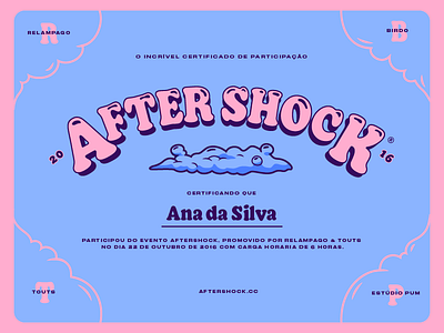 Certificado AfterShock aftershock certificate