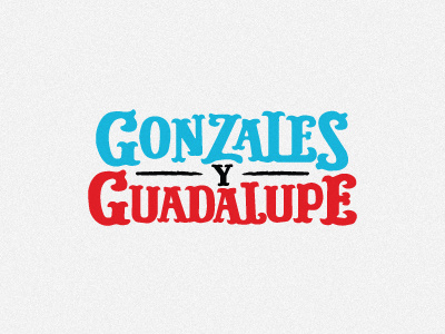 Gonzales Y Guadalupe brazil gonzales guadalupe hardcuore lettering logo logotype mexico type