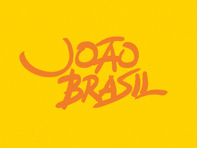 joão brasil brasil brazil brush custom type design dj hand writting joão joão brasil lettering logo logo design stroke