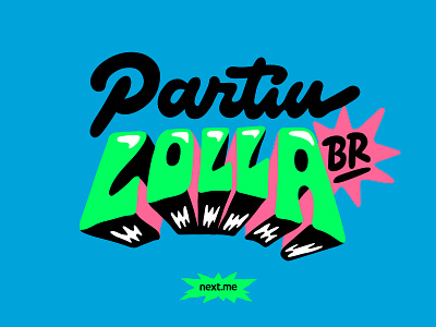 Next Lollapalooza 2019 festival lollapalooza lollapalooza brasil music next type typography