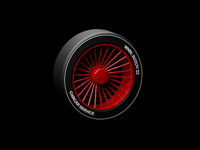 Wheel 3d icon 3d car cinema4d icon wheel