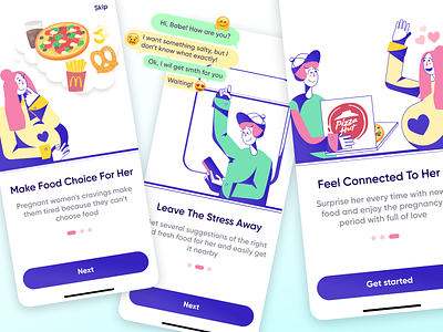 Explore Onboarding For Pregnancy Mobile App